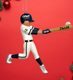 Baseball Player Ornament - Personalized Baseball Ornament - Baseball Player Gift - Baseball Team Gift