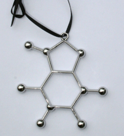 Caffeine Molecule Ornament