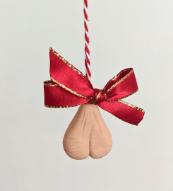 Christmas Decoration Rude Funny Ornament Adult Balls