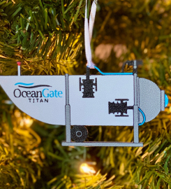 Ocean Gate Titan Ornament