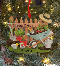 Personalized Gardener Ornament Custom Personalized Christmas Ornament Gift For All Ages Boy Girl Woman And Man