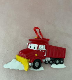 SNOW PLOW Personalized Christmas Tree Ornament 2023